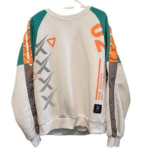 Switch Remarkable Multicolor Crewneck Sweatshirt.  Size XL